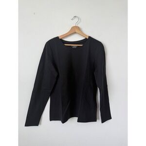 Real Comforts by Chadwicks Crewneck Tee – Black‎ – Size Large